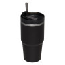Stanley Quencher H2,0 — термокружка 0,59 л с трубочкой, чёрная (10-11911-015)